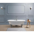 Freestanding Cast Iron Bathtub Classical Freestanding Double End Cast Iron Bath Tubs Supplier